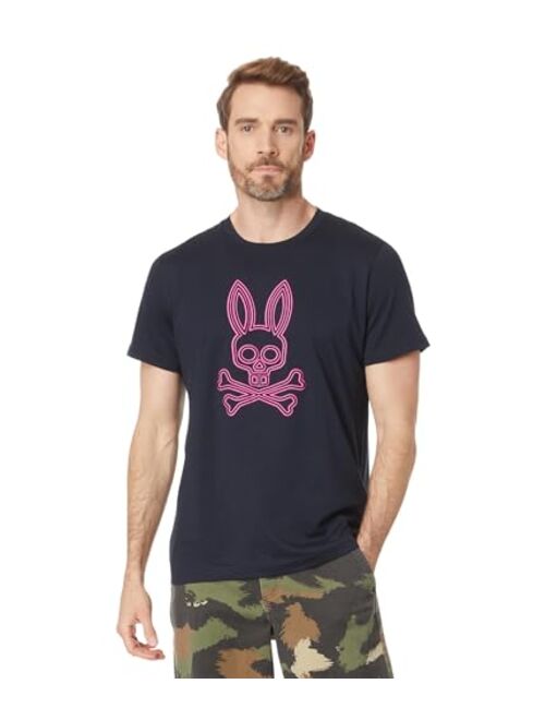 Psycho Bunny Dixon Flocking Graphic Tee