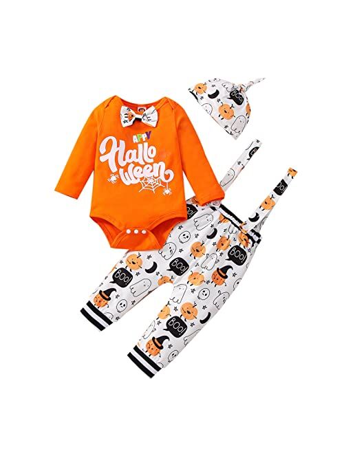 VINUOKER Infant Baby Boy Halloween Clothes Halloween Costumes Gentleman Outfits Set For Baby Toddler Boys