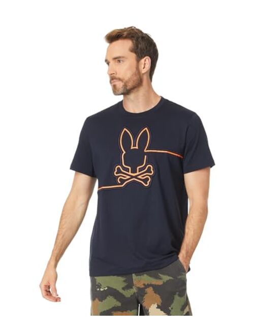 Psycho Bunny Chester Embroidered Graphic Tee