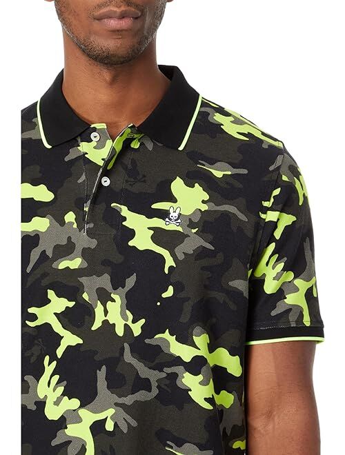 Psycho Bunny Plano Pique Camo Polo