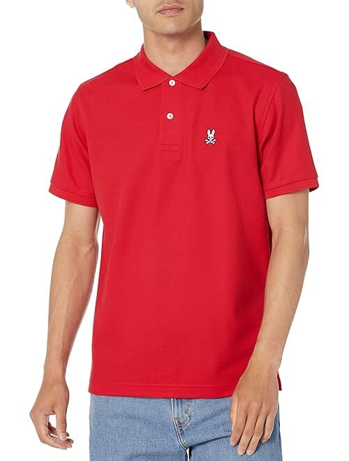 Psycho Bunny Men's The Classic Pique Polo Shirt