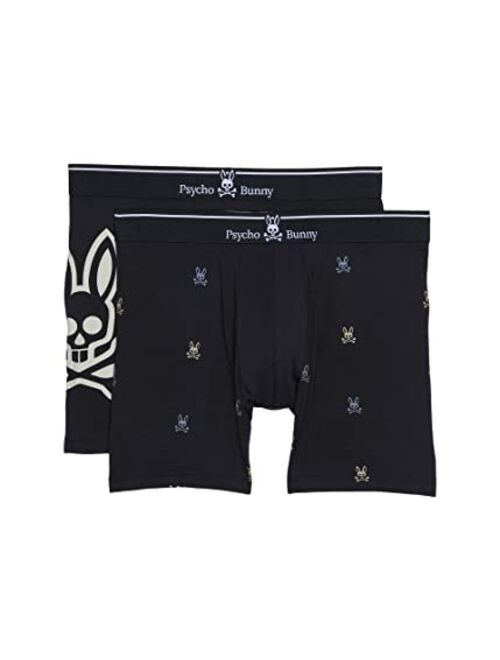 Psycho Bunny 2-Pack Cotton Modal Boxer Briefs