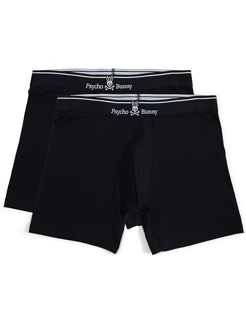 Psycho Bunny Solid 2-Pack Boxer Brief