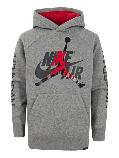 Jordan Big Boys Jump Man Classics Pullover Hoodie