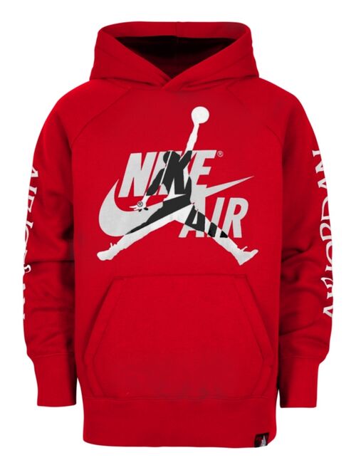 Jordan Big Boys Jump Man Classics Pullover Hoodie