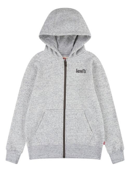 Levi's Big Boys Poster Logo Full Zip Hoodie