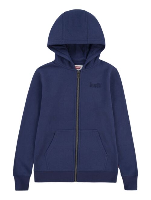 Levi's Big Boys Poster Logo Full Zip Hoodie