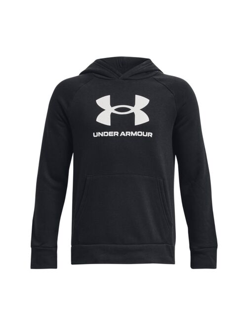 Under Armour Big Boys Rival Fleece Big Logo Hoodie