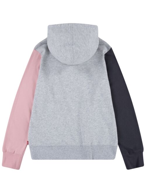 Levi's Big Boys French Terry Colorblocked Pullover Hoodie