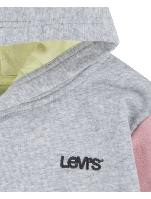 Levi's Big Boys French Terry Colorblocked Pullover Hoodie