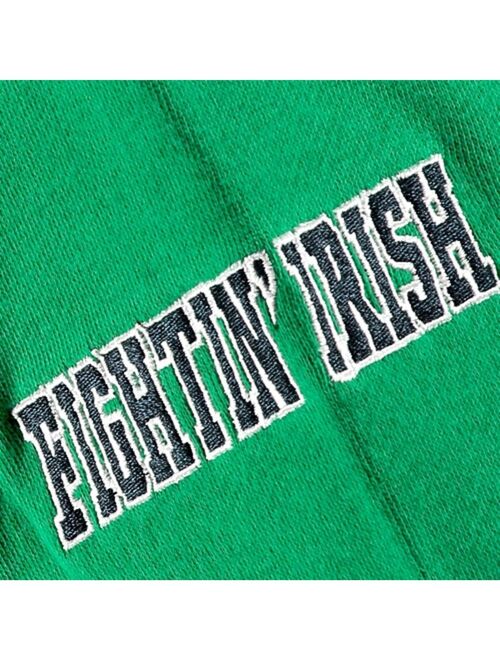 Big Boys Stadium Athletic Kelly Green Notre Dame Fighting Irish Big Logo Pullover Hoodie