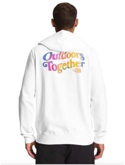 Men's Pride Pullover Hoodie, (TNF White/Ombre Graphic)