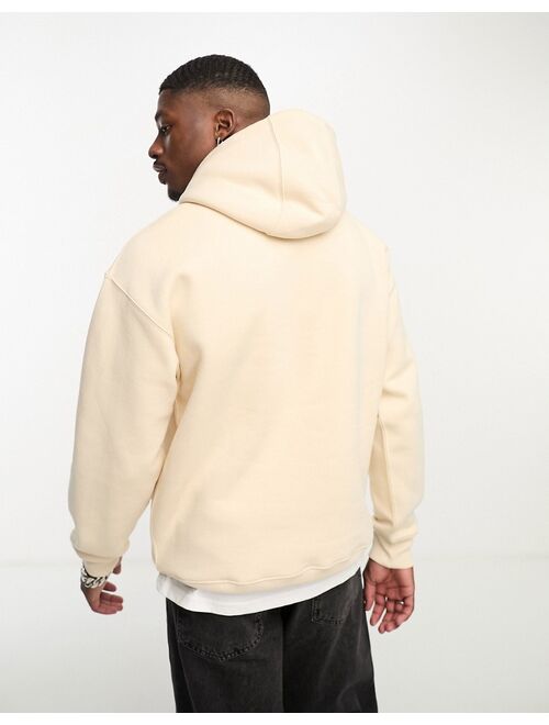 Pull&Bear hoodie in beige