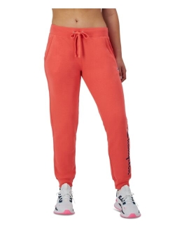 Women's Drawstring Logo Sweatpant Fleece Jogger