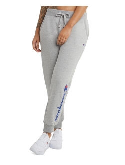 Women's Drawstring Logo Sweatpant Fleece Jogger