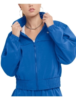 Women's Water-Repellent Logo Full-Zip Jacket