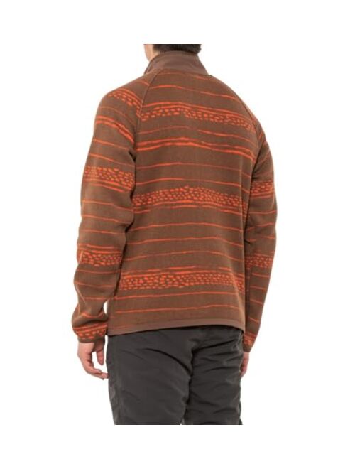 THE NORTH FACE Men's Printed Gordon Lyons Sweatshirt, (Earth Brown Print)