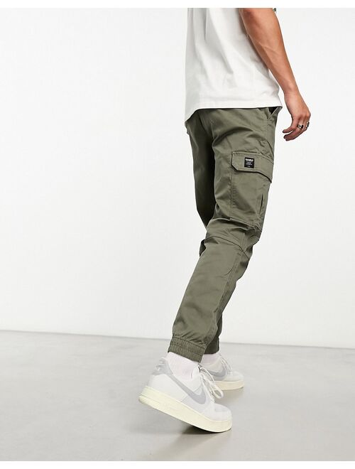 Pull&Bear cargo pants in khaki