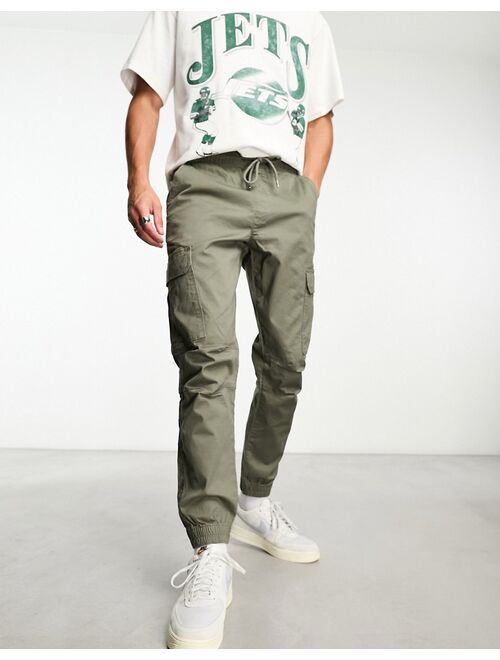 Pull&Bear cargo pants in khaki