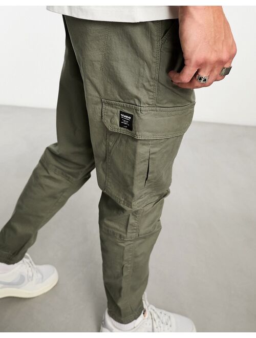 Pull&Bear cargo pants in khaki