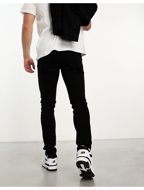 Pull&Bear Skinny Fit Jeans In Black