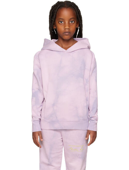 Martine Rose SSENSE Exclusive Kids Purple Hoodie