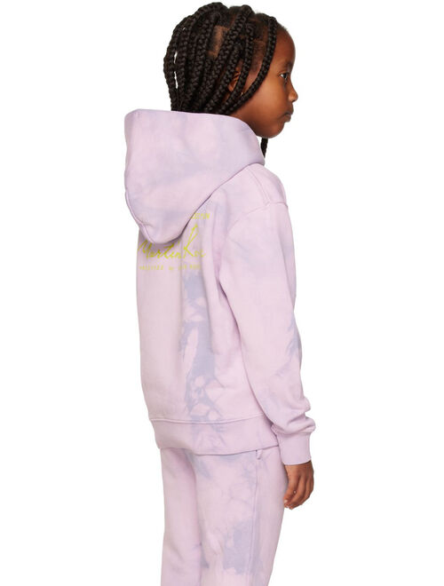 Martine Rose SSENSE Exclusive Kids Purple Hoodie