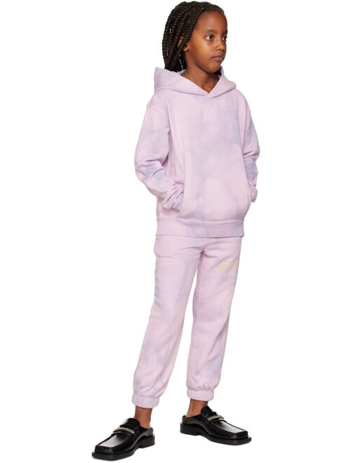 Martine Rose SSENSE Exclusive Kids Purple Hoodie