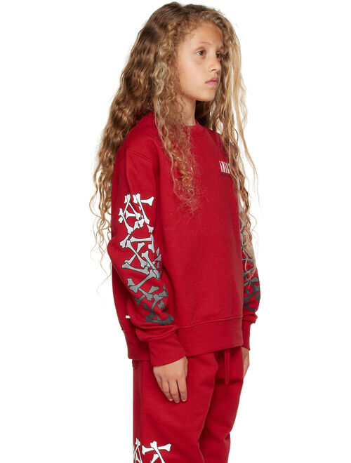 AMIRI Kids Red Bones Sweatshirt