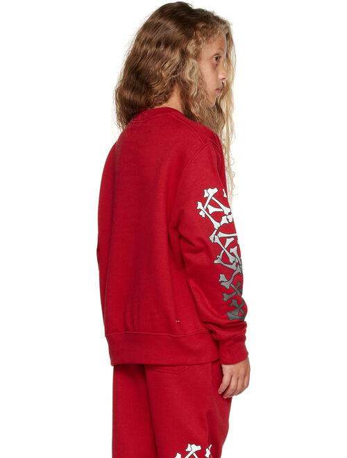 AMIRI Kids Red Bones Sweatshirt