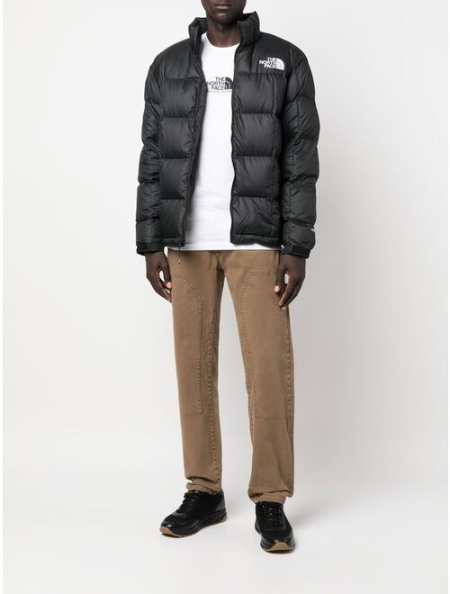 The North Face padded feather-down jacket