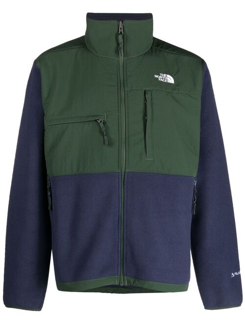 The North Face Denali logo-print panelled jacket