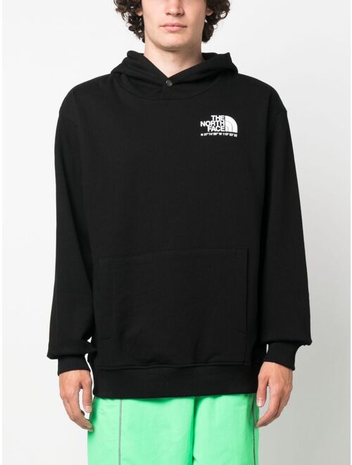 The North Face logo-print cotton hoodie