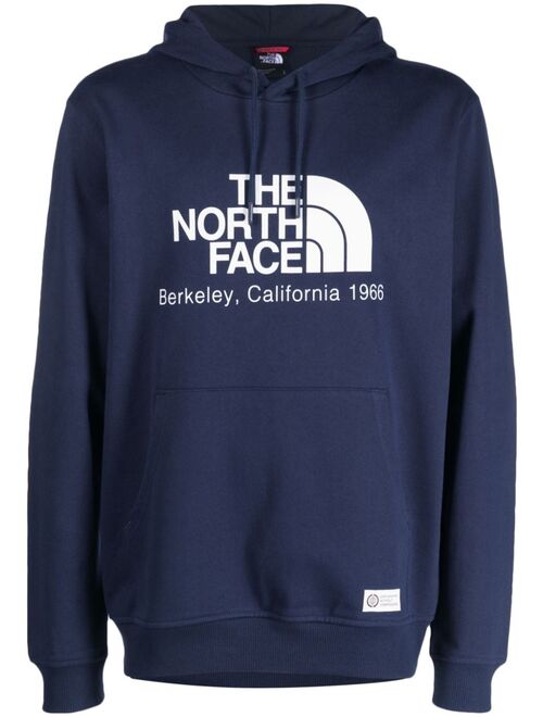 The North Face Drew Peak logo-print cotton hoodie