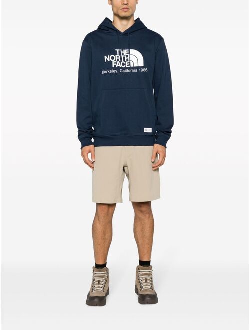 The North Face Drew Peak logo-print cotton hoodie