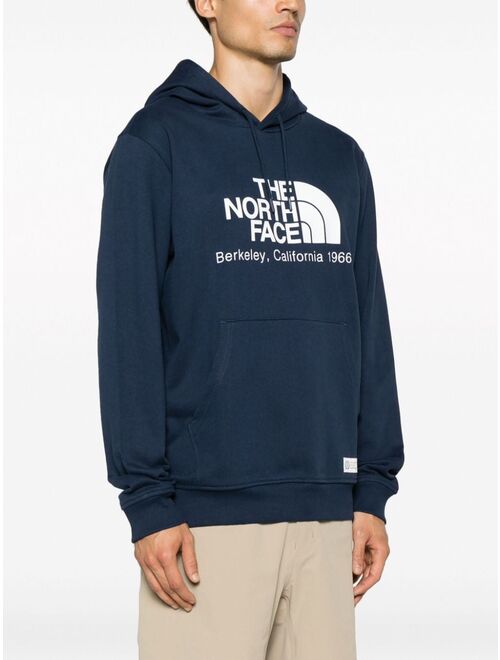 The North Face Drew Peak logo-print cotton hoodie