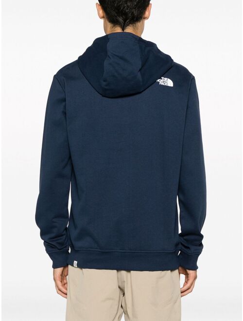 The North Face Drew Peak logo-print cotton hoodie