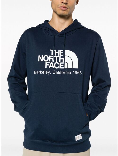 The North Face Drew Peak logo-print cotton hoodie