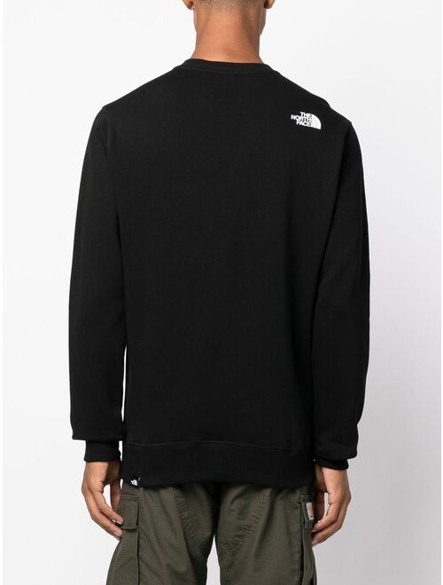 The North Face logo-patch sweatshirt