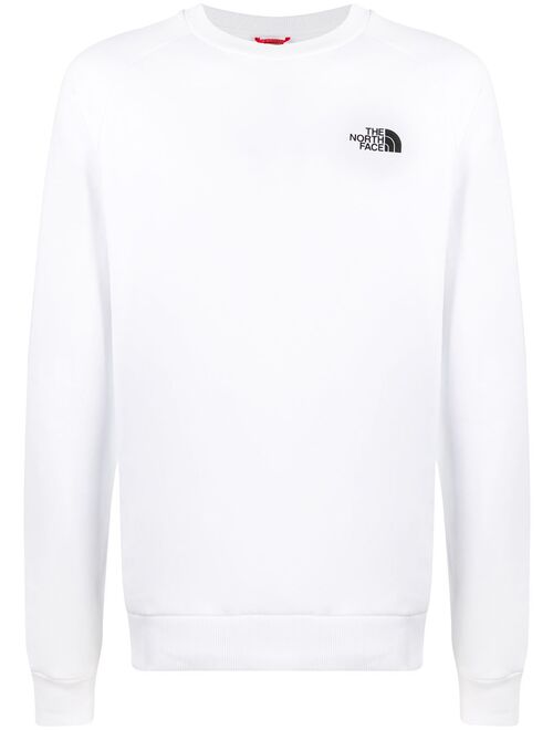 The North Face Raglan Redbox cotton sweatshirt