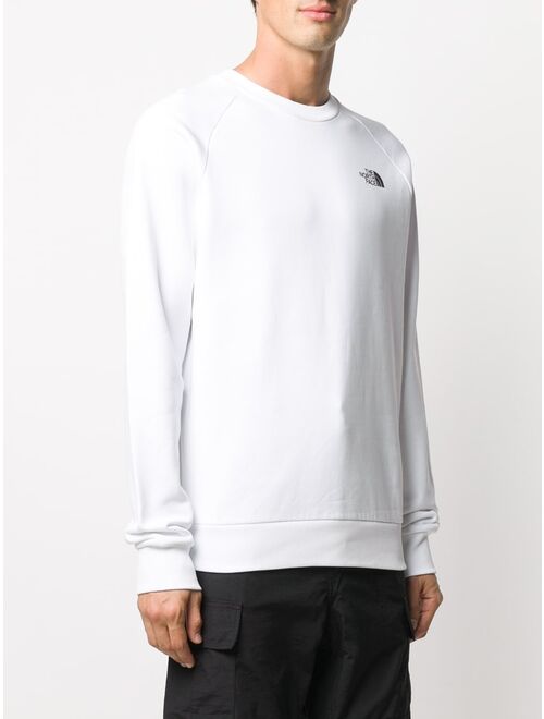 The North Face Raglan Redbox cotton sweatshirt