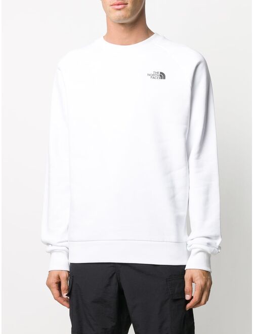 The North Face Raglan Redbox cotton sweatshirt