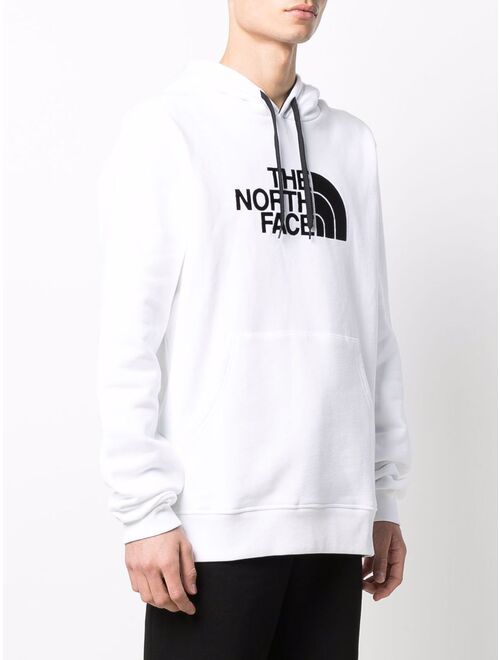 The North Face logo-print cotton hoodie