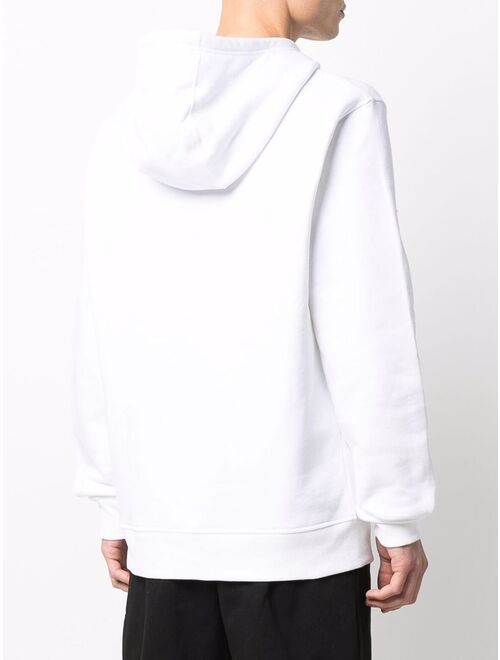 The North Face logo-print cotton hoodie