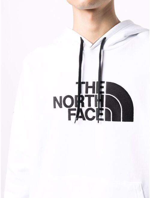 The North Face logo-print cotton hoodie