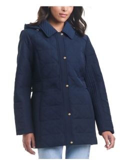 Women's Hooded Quilted Coat