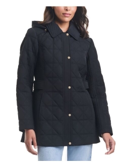 Women's Hooded Quilted Coat