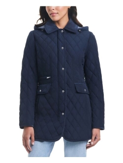 Women's Hooded Quilted Coat