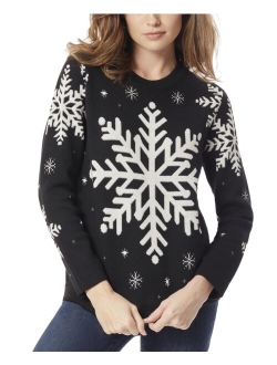 Women's Snowflake Crewneck Sweater