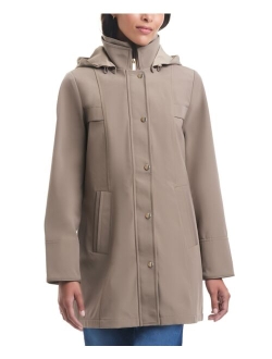 Women's Two-Tone Hooded Raincoat